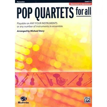 POP QUARTETS FOR ALL (Revised and Updated) level 1-4 // perkuse