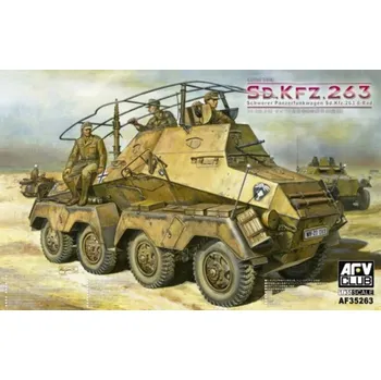 Plastikový model AFV Club 1/35 Schwerer Panzerfunkwagen Sd.Kfz.263 8-Rad