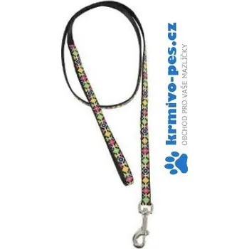 Vodítko kočka ARROW nylon černé 1m Zolux