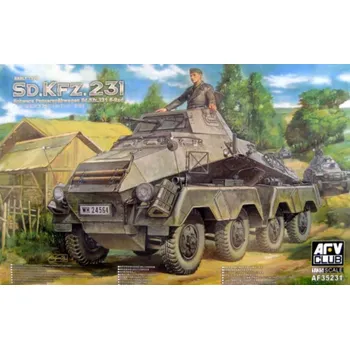 Plastikový model AFV Club 1/35 Sd.Kfz.231 Early type Schwere Panzerspähwagen 8-Rad