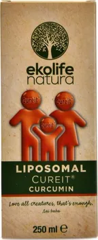 Přírodní produkt Liftea Ekolife Natura Liposomal Curelt Curcumin 250 ml