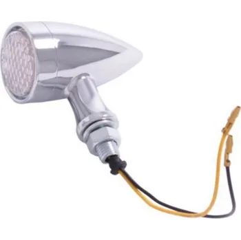 Osvětlení pro motocykl Highway Hawk Highway Hawk H68-9255 Blinkr Techno 2 38mm LED chrom Chrom