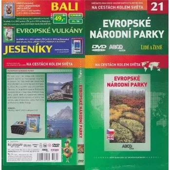 DVD film Evropské národní parky DVD cestopis