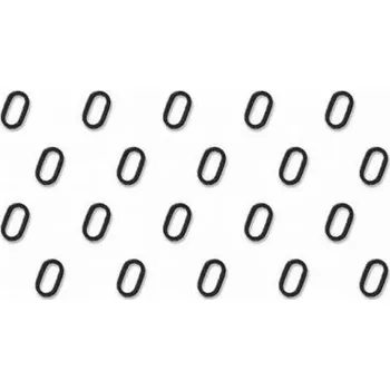 OVAL RIG RINGS SMALL 6mm/20PCS