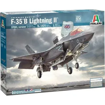 Plastikový model Italeri Locheed F-35 B Lightning II Stovl 1:72