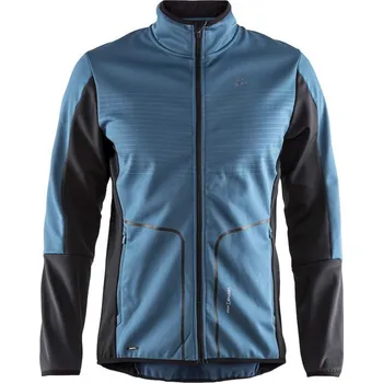 Pánská softshellová bunda Craft Discovery Softshell modrá