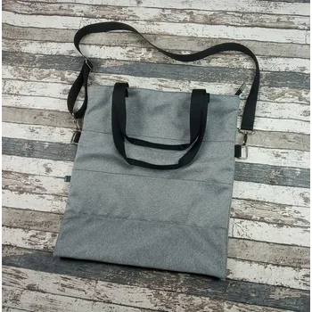 Yháček Softshellová kabelka Cosy Yháček, světle šedý melír