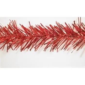 Vánoční dekorace Řetěz vánoční prům. 4 cm - červený 1,5m