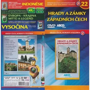 DVD film Hrady a zámky západních Čech DVD cestopis