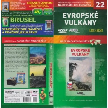 DVD film Evropské vulkány DVD cestopis