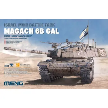 Plastikový model Meng 1/35 Israel Main Battle Tank Magach 6B GAL
