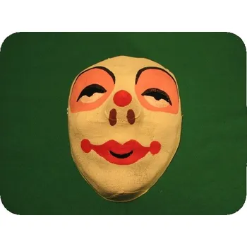 Karnevalová maska Maska organtýn.- šašek