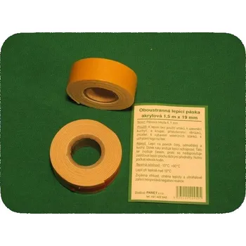 Lepicí páska Páska pro kutily akrylová 19mm - 1,5m