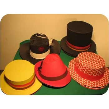 Karnevalový doplněk Kolekce klobouků