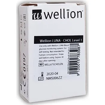 Diagnostický test Kontrolní roztok Wellion LUNA cholesterol
