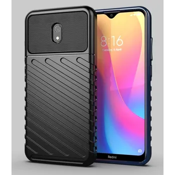 Pouzdro na mobilní telefon Beweare Thunder carbon kryt na Xiaomi Redmi 8A - černý