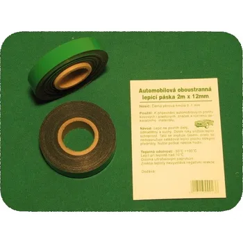 Lepicí páska Páska akrylová/oboustr./ 12mmx2m