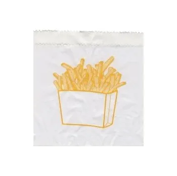 Potravinová fólie Sáčky na hranolky 10+5 x 11 cm [300 ks]