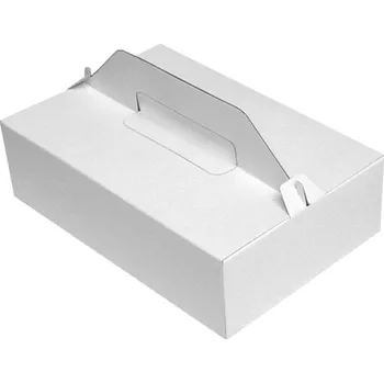 Krabička na výslužku (nosič na zákusky) 27 x 18 x 8 cm [50 ks]