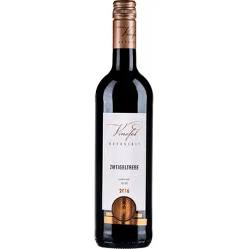 Víno Víno Zweigeltrebe Pozdní sběr suché 2019 0,75 l Vinofol Novosedly