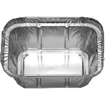 Jednorázové nádobí Miska hranatá ALU (250 ml) 12,9 x 10,3 x 3,4 cm [100 ks]