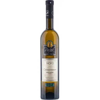 Víno Víno Chardonnay výběr z hroznů polosladké 2017 0,75 l Vinofol Novosedly