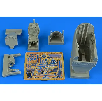 Plastikový model Aires 1/48 MiG-25RB Foxbat-B cockpit set (ICM)