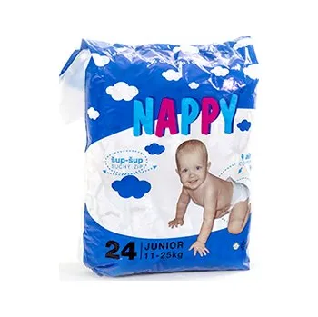 jednorázová plena Dětské pleny NAPPY Junior 15-25 kg 24 ks
