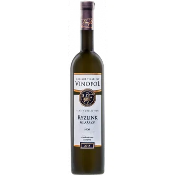 Víno Víno Ryzlink Vlašský Family Collection pozdní sběr suché 2015 0,75 l Vinofol Novosedly