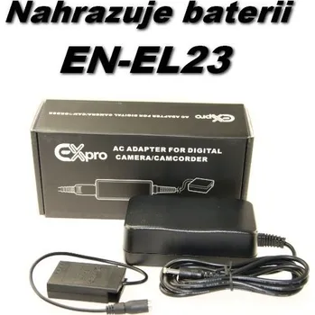 TopTechnology Adaptér, zdroj pro fotoaparát Nikon EH-67A + EP-67A nahrazuje baterii EN-EL23