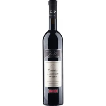 Víno Cabernet Sauvignon výběr z hroznů červené suché 2018 0,75 l Vinofol Novosedly