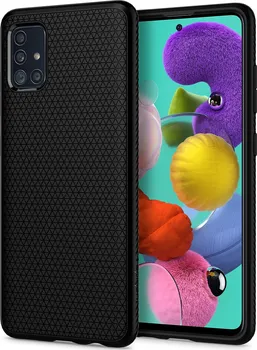 Pouzdro na mobilní telefon Spigen Liquid Air pro Samsung Galaxy A51 černé