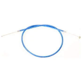 Dětská tříkolka Tuningové plynové lanko BLUE minibike minicross dětská čtyřkolka