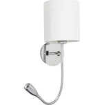 Rabalux 6529 LED nástěnné svítidlo Larkin E27 1x40W+3W | E27 | 205lm | 2800K - bílá + K nákupu nad 3000 Kč dárek zdarma