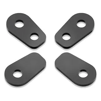 Osvětlení pro motocykl Adaptér pro montáž blinkrů Rizoma pro motocykly Ducati 1199, Honda, Kawasaki ER-6F/N, černý (sada) - Černá