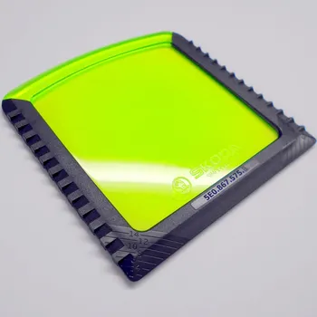 Autoškrabka ŠKODA AUTO – Originální zimní škrabka na led a sníh do víčka nádrže Škoda Rapid, Superb III, Octavia III, Fabia III