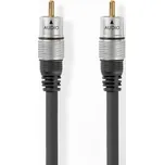 HQ vysoce kvalitní kabel pro subwoofer 1xRCA - 1xRCA 2.5m CAGC24170AT25