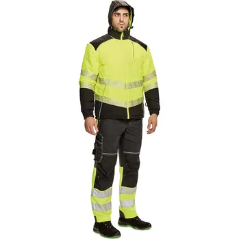 pracovní bunda CERVA Knoxfield Profi HI-VIS žlutá