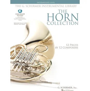 THE HORN COLLECTION (intermediate) + Audio Online / lesní roh (f horn) a klavír