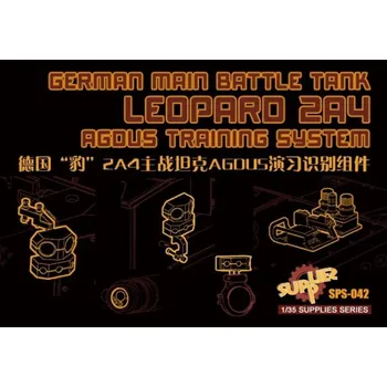 Plastikový model Meng 1/35 	German Main Battle Tank Leopard 2A4 AGDUS Training System (Resin)