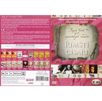 DVD film Tajný život starověkých vladařů díl 5. Římští císaři DVD