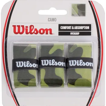 Tenisové omotávky Wilson CAMO overgrip 3 ks výběr možností: 4