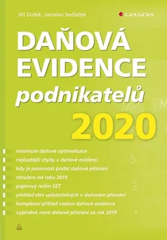Daňová evidence podnikatelů 2020 - Jiří Dušek, Jaroslav Sedláček (2020, brožovaná)