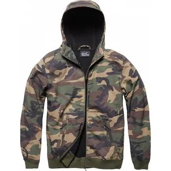 Vintage Industries® Bunda softshellová Ashore Vintage Industries®, Barva: US woodland, Velikost: M