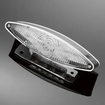 Osvětlení pro motocykl Highway Hawk H68-0602 Koncové světlo Tech Glide s držákem Spz Led chrom