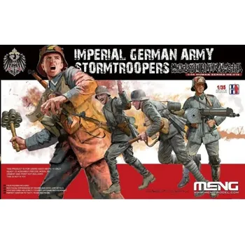 Plastikový model Meng 1/35 Imperial German Army Stormtroopers WW I