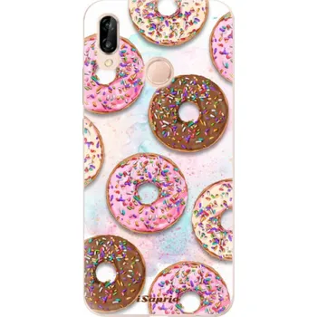 Pouzdro na mobilní telefon Silikonové pouzdro iSaprio - Huawei P20 Lite - Donuts 11 (Odolný silikonový kryt, obal, pouzdro iSaprio - Huawei P20 Lite - Donuts 11 - skvělá ochrana a pružnost, stylový UV potisk, lehkost, tiskne se v České republice)