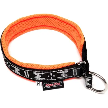 Manmat obojek polstrovaný oranžový, 29 cm