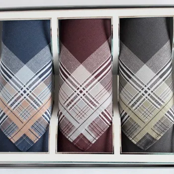 Látkový kapesník ETEX Luxusní pánské látkové kapesníky - 3 kusy M55 barevná 42x42 cm