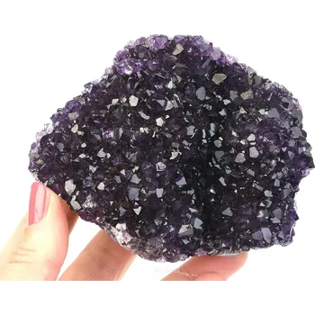 Přírodní kámen Extra drúza z ametystu (Uruguay) 435g